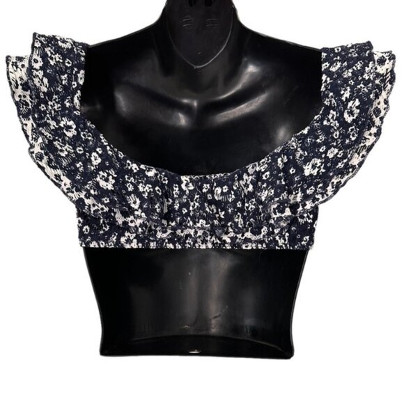 POLO Ralph Lauren Isle Ditsy Crochet Off Shoulder Bikini Top - Picture 3 of 6